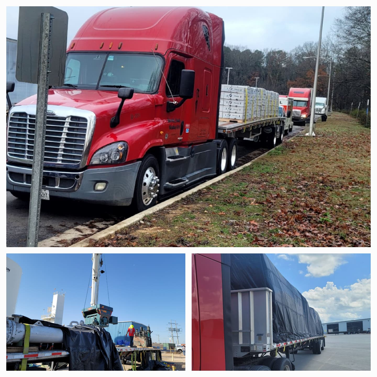 Flatbed Freight Transportation