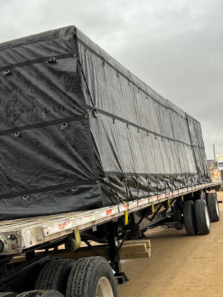 Freight trucking background