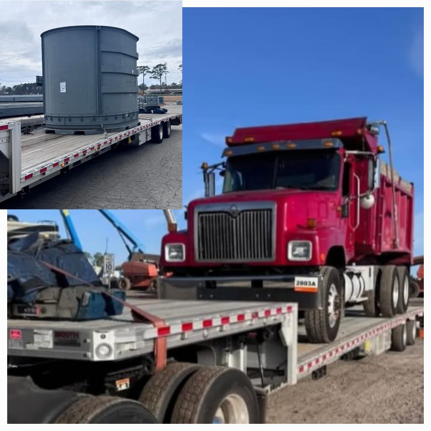 Stepdeck Freight Transport