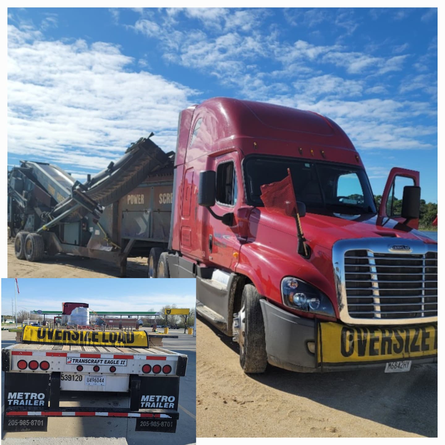 Oversized Load Freight Transport